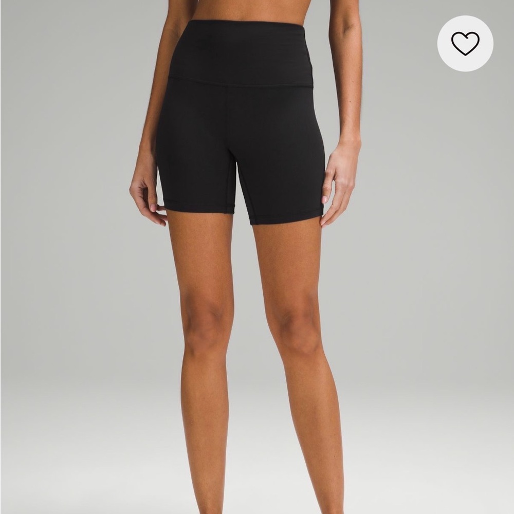 Lululemon Align High-Rise Shorts (6”), Black
